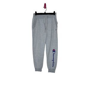 Champion Boys' Gray Jogger Sweatpants Slim Fit Size S Casual